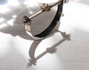 Hysteria Bangle/925 Sterling Silver/Oxidised Polish/Designer/Handmade/ Ethnic/Wedding Wear/unique/gift/women's jewellery/wristlet/modern