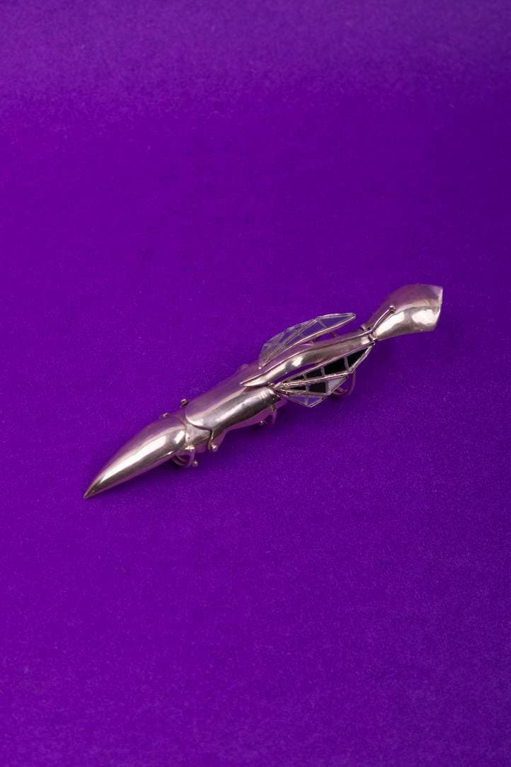 Man Eater/full Finger Ring/925 Sterling Silver/light Etsy