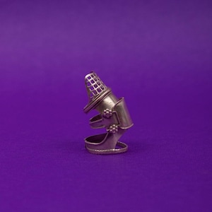 Anillo de uñas Shining Armour/plata esterlina 925/peso ligero/diseñador/hecho a mano/ropa de boda/novia/perla/regalo/joyería de mujer/uso diario/peculiar/