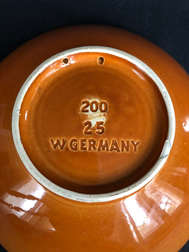 West German Pottery Elegant Dumler And Breiden Bowl For Table Or Wall Mid Century Modern Fine Art Ceramics Art Collectibles Delage Com Br