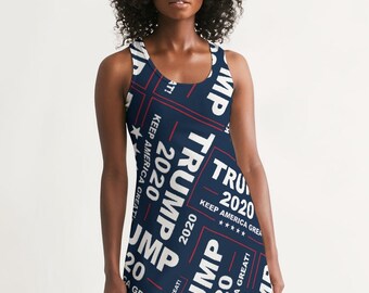 white racerback tank dress
