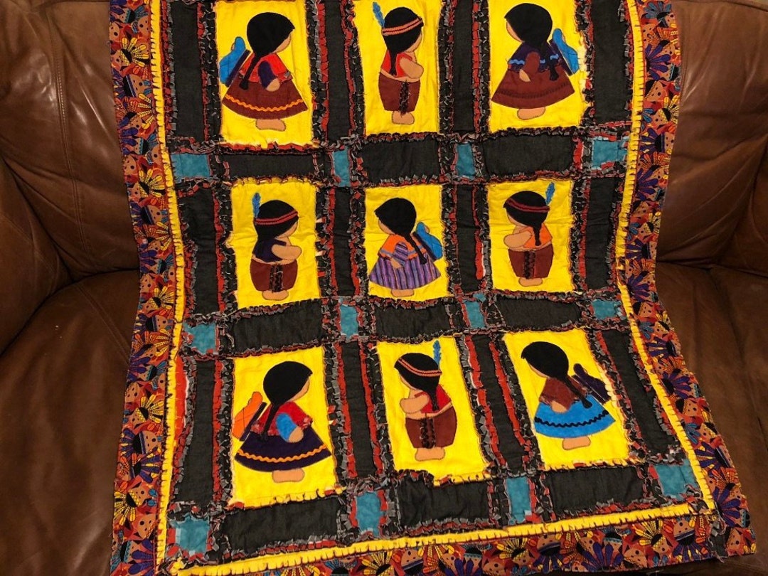 Baby Quilt Pattern | Cute Western Native American Indian & Southwest ...
