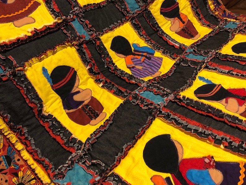 Baby Quilt Pattern | Cute Western Native American Indian & Southwest ...