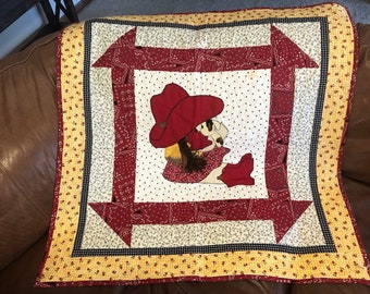 Baby Cowgirl Quilt Pattern | Dudette | Cute Western Horse or Pony Gift | Easy Bed or Wall Hanging Appliqué
