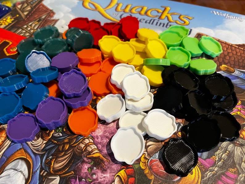 5 Sacchetti Promozionali In Microfibra Per Quacks Of Quedlinburg – Con Cordino, Nuovi