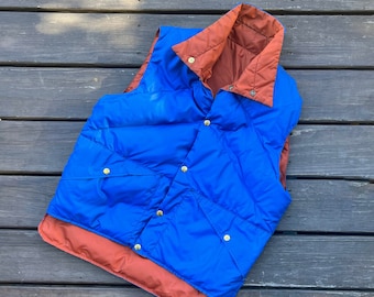 Vintage Brandon Colorado Down Vest – Made in USA – Size Medium