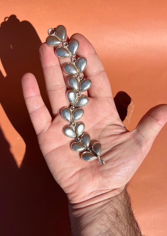 アクセサリー Vintage MEXICO teardrop silver bracelet Vintage MEXICO teardrop silver bracelet