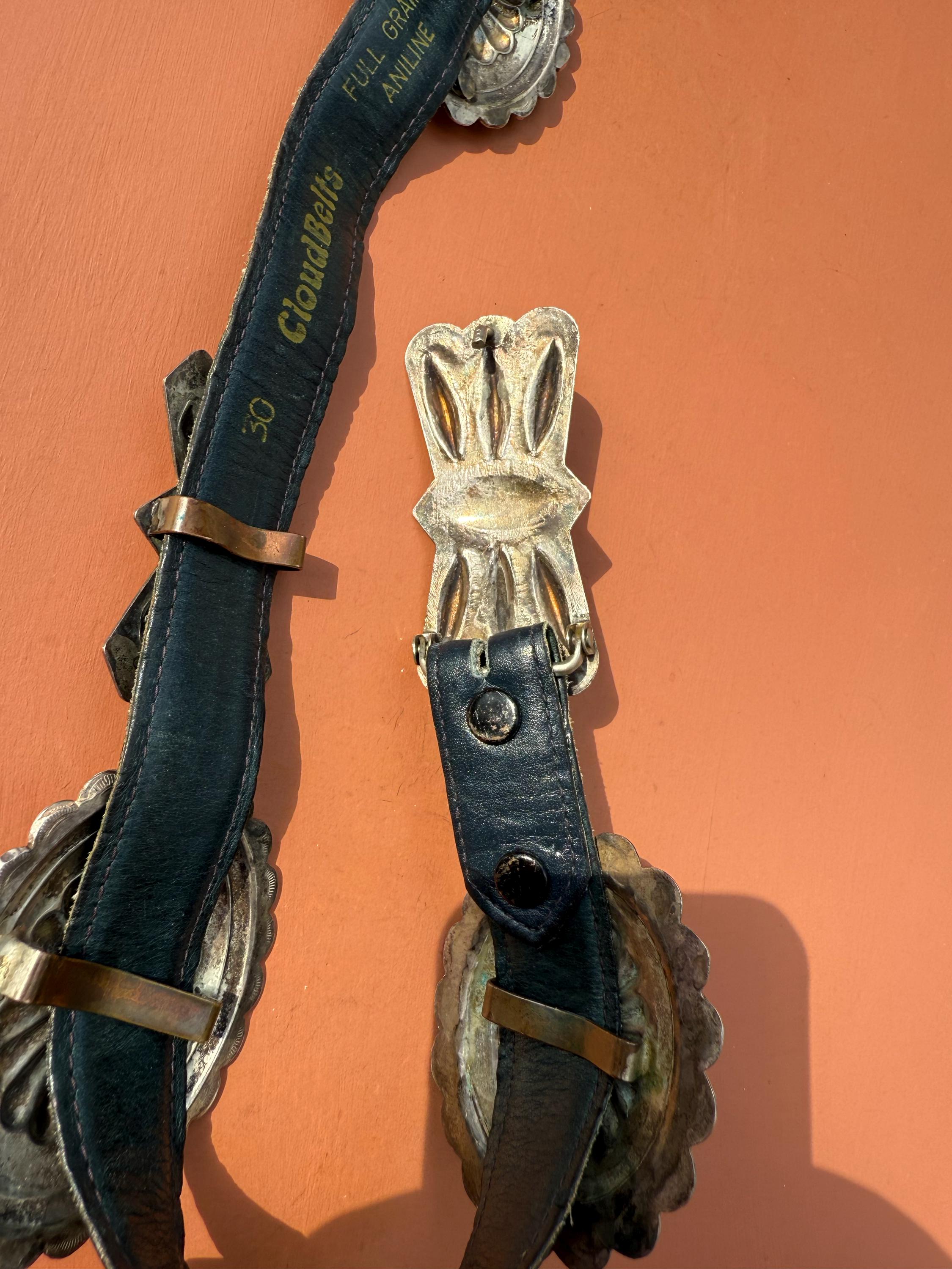 ナバホ族のコンチョベルト | ヴィンテージのネイティブアメリカン製