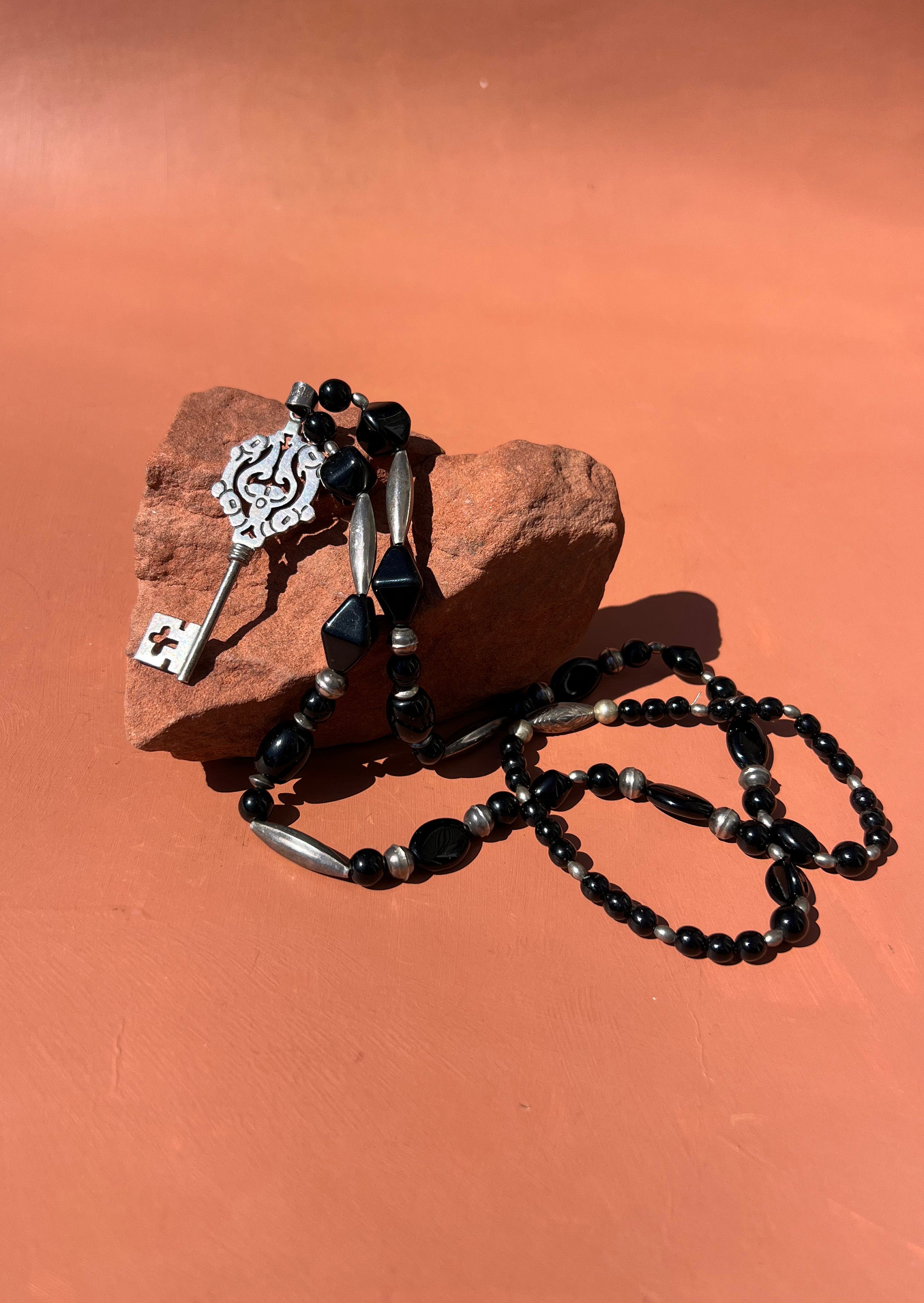 Onyx Skeleton Key - Etsy
