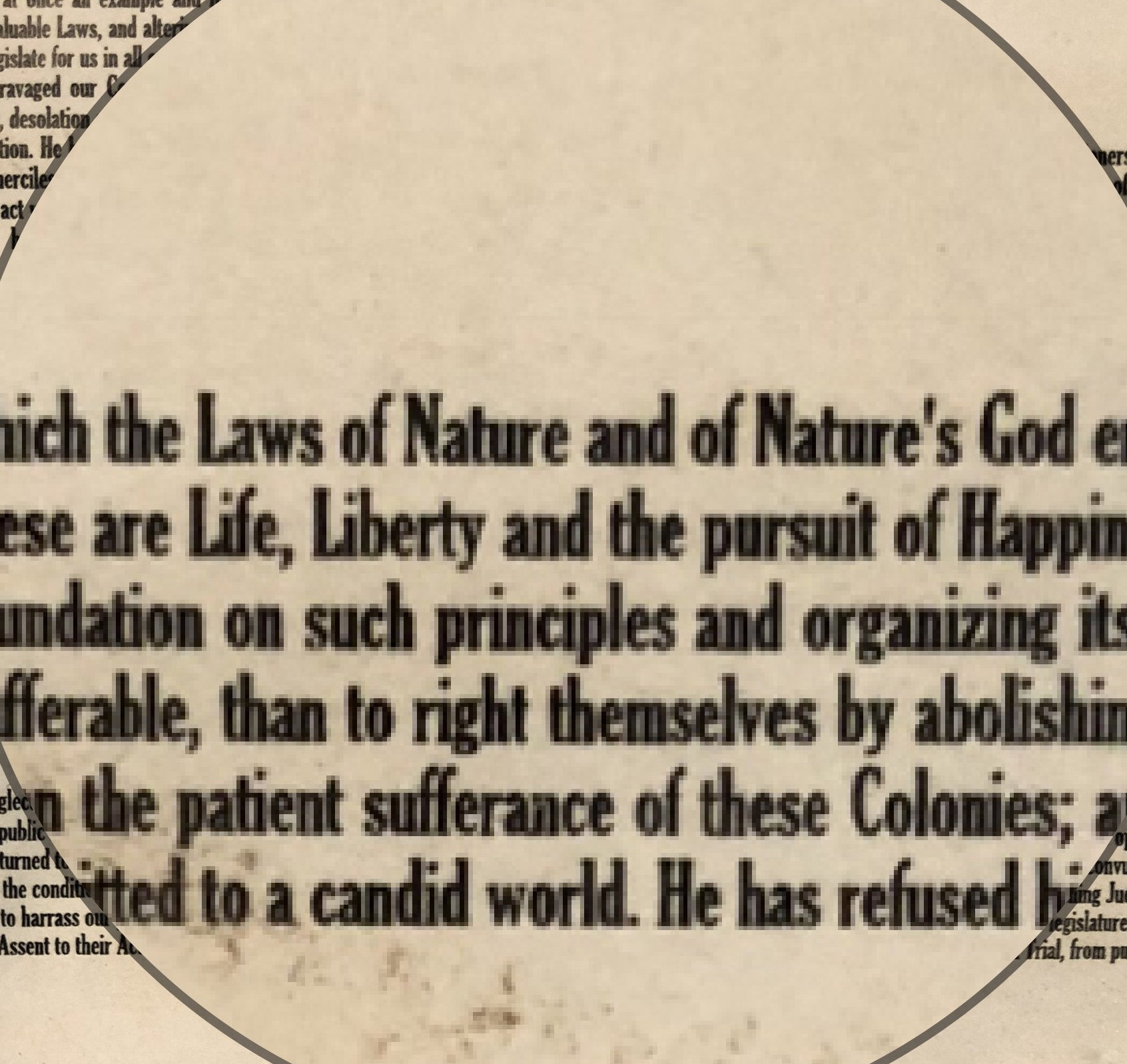 独立宣言 - 全文ポスター - Etsy 日本