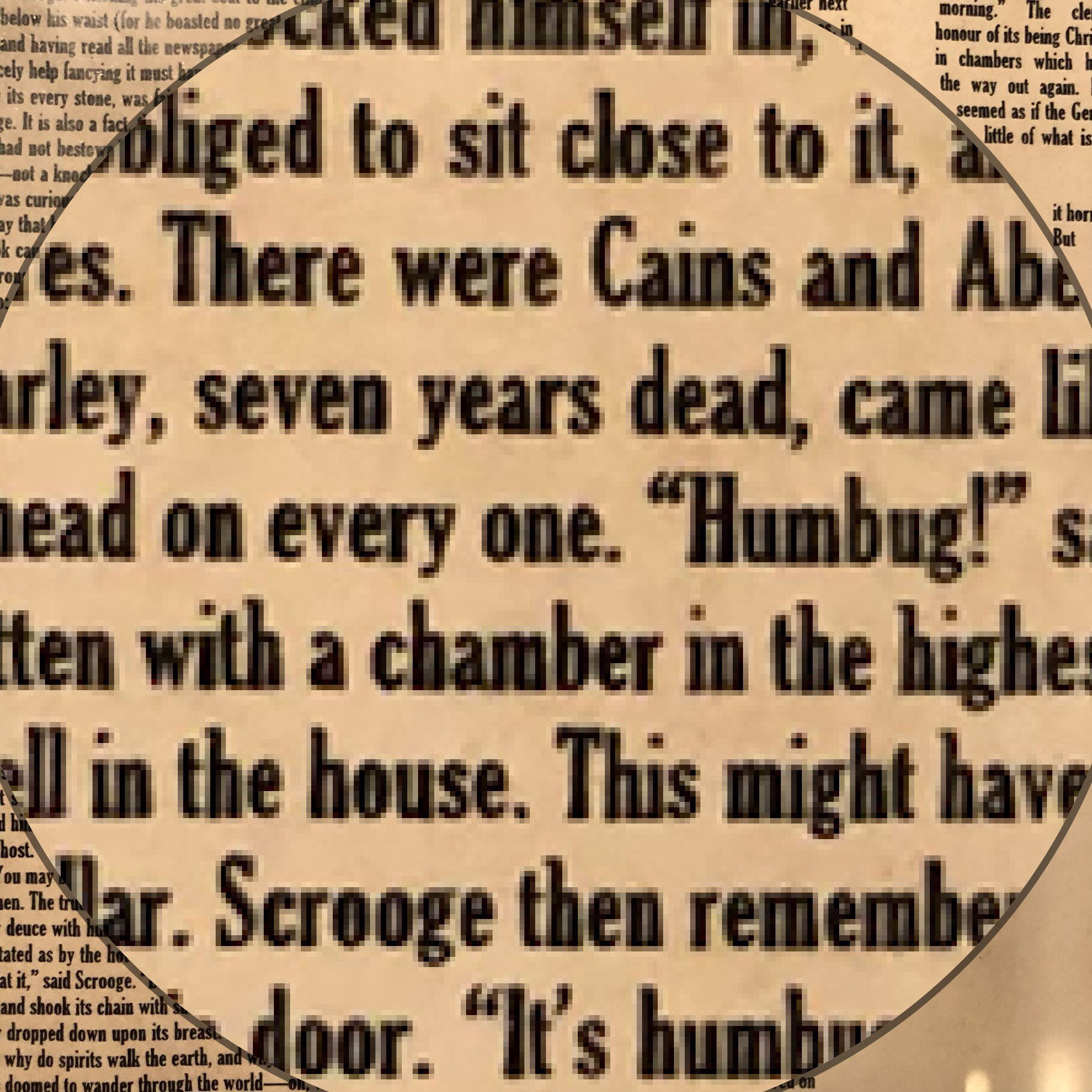 A Christmas Carol - Full Text Poster - Etsy