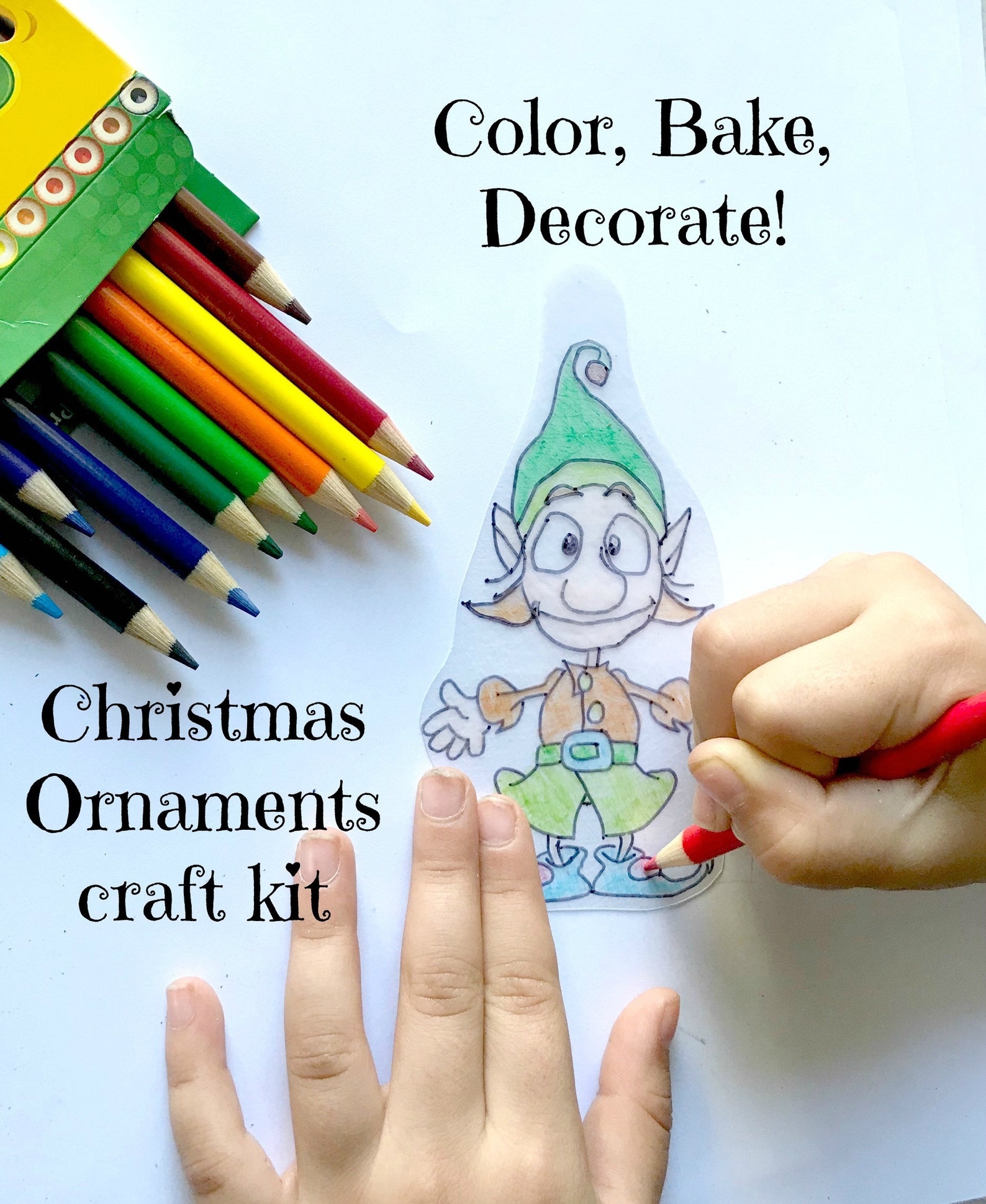 DIY Kit Christmas Ornament For Kids Christmas Ornaments Craft Etsy diy-kit-christmas-ornament-for-kids-christmas-ornaments-craft-etsy