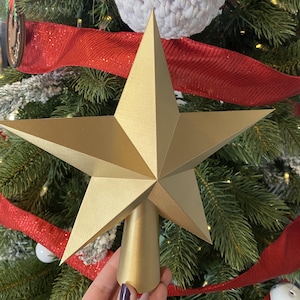 Star Tree Topper, 3d Printed
