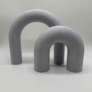 Set of 2 Arch Decorations, 3D Printed with Plastic