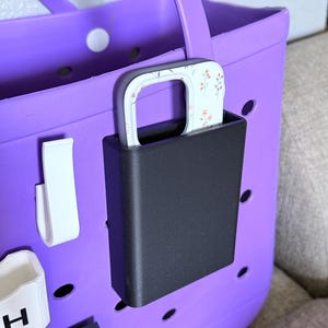 Bogg Bag Compatible Phone Holder, 3D Printed with Plastic
