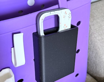 Met Bogg Bag-compatibele telefoonhouder, 3D-geprint met plastic