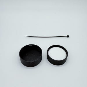 Zip tie mountable AirTag Holder 3D Printed with Plastic
