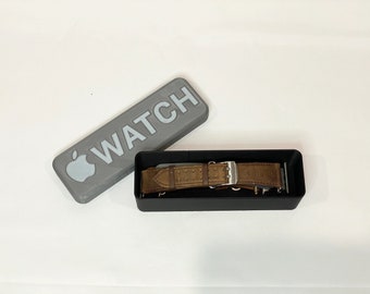 Apple Watch Band Holder and Travel Box with One Slot, 3D Printed with Plastic