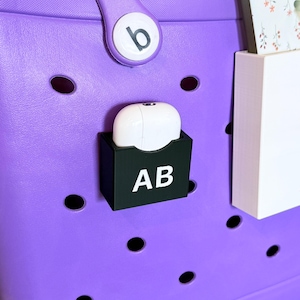 Bogg Bag Compatible Airpod Case Holder, 3D Printed with Plastic