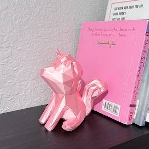 Unicorn Decor, Kids room Decor, 3D Printed with Plastic