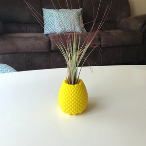 Geometric Pineapple Air Plant Holder – Modern 3D Printed Planter for Home or Office Decor