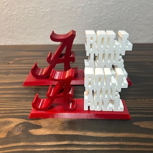 Grand ensemble de bureau Alabama, imprimé en 3D avec du plastique