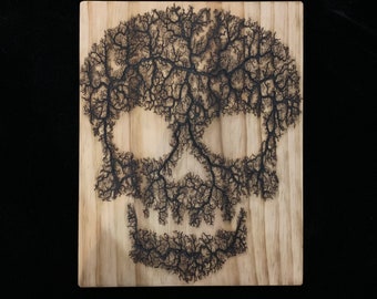 Tangles A Lichtenberg High Voltage Wood Burning - Etsy