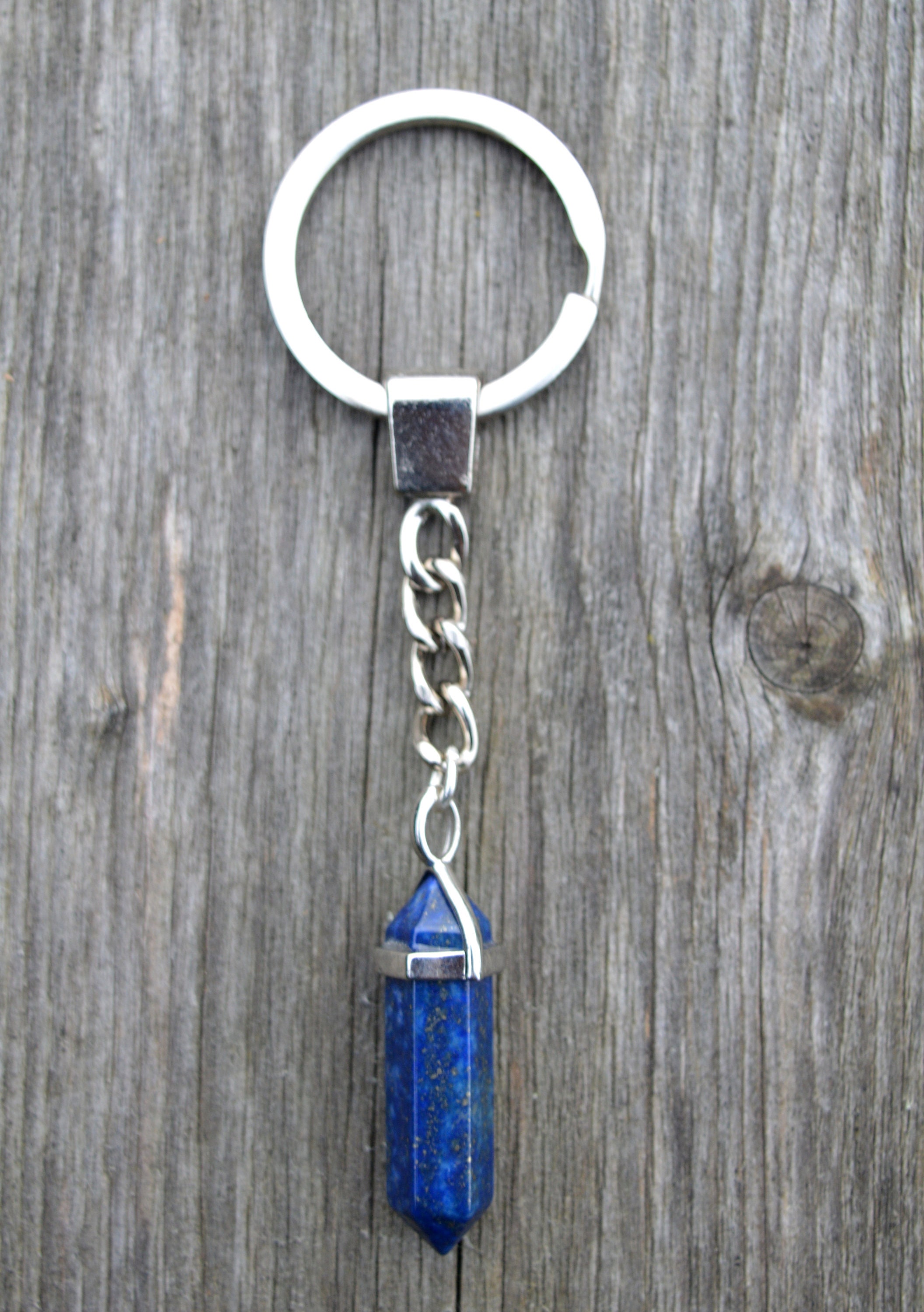 Lapis Lazuli Crystal Pendant Keychain. Caring Spoonie Gift & Etsy