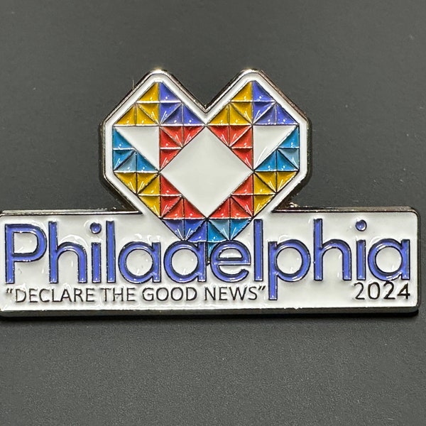 JW Pins. 2024 JW Special Convention Pins - Philadelphia- Declare the good news