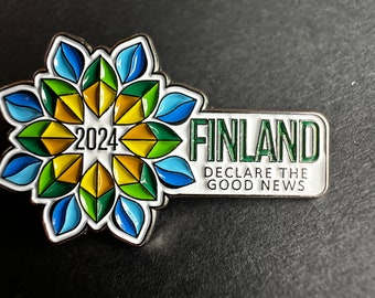 2024  JW Special Convention Premium Pins - Finland. JW Pins.