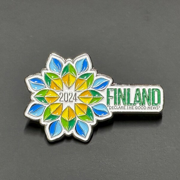 PRESALE 2024  JW Special Convention Premium Pins - Finland. JW Pins.