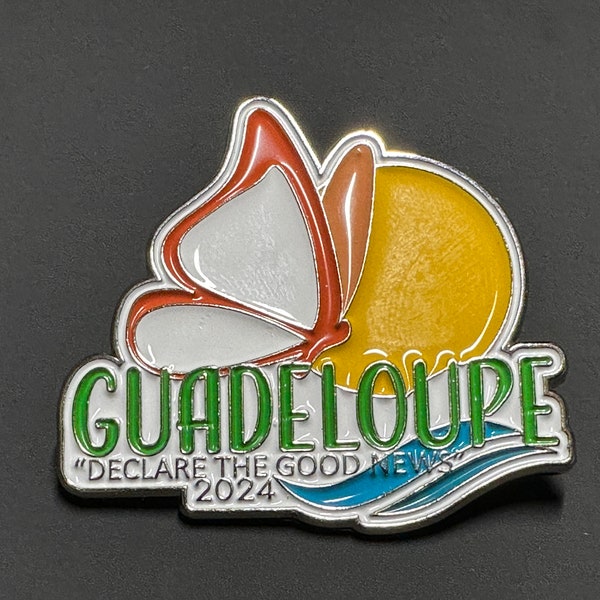 JW Pins. 2024 JW Special Convention Pins - Guadeloupe