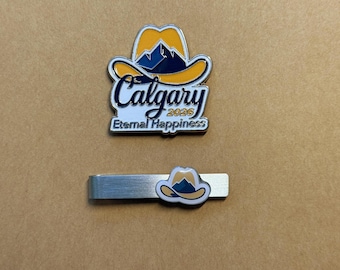 CALGARY International Convention Lapel Pins & Tie Bars