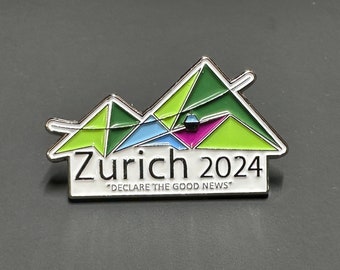 2024 JW Special Convention Pins - Zürich - Verkondig het goede nieuws