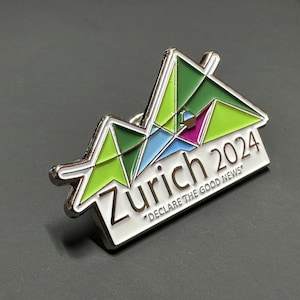 2024 JW Special Convention Pins Zurich Declare The good news image 7