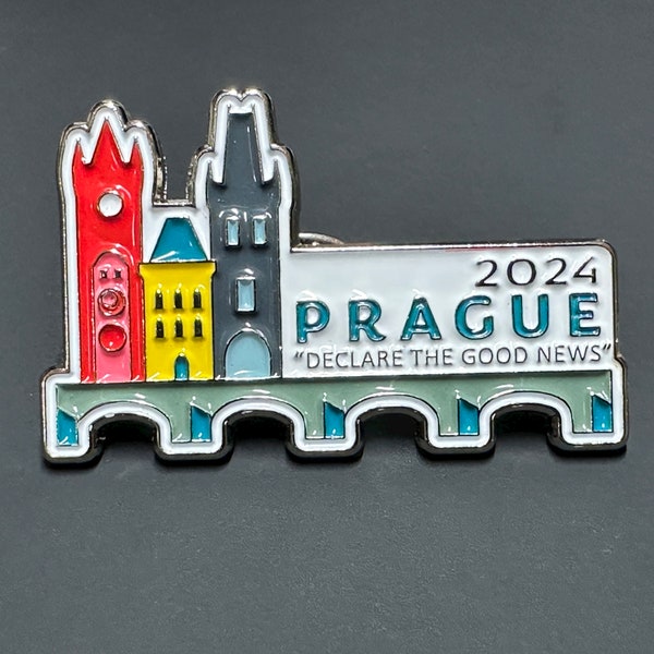 JW Pins. 2024 Special Convention Pins - Prague - Declare the Good News