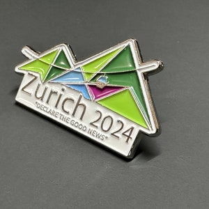 2024 JW Special Convention Pins Zurich Declare The good news image 4