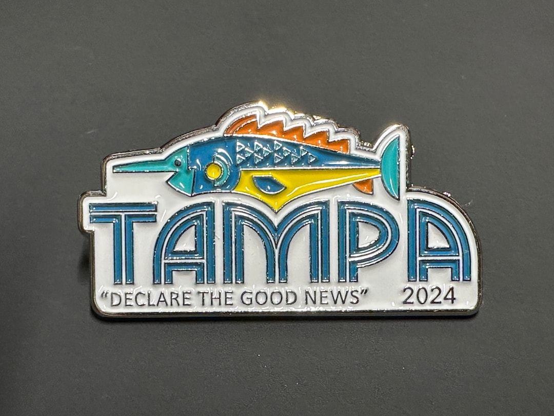 2024 JW Special Convention Pins Tampa. Declare the Good News Etsy