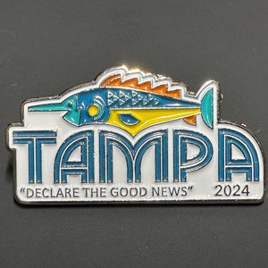 PREORDER 2024 JW Special Convention Pins - Tampa. Declare The Good News
