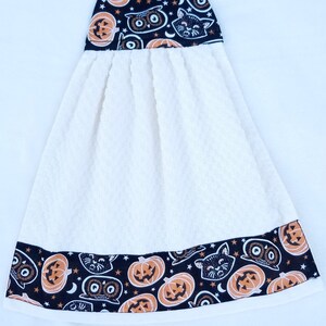 Cocina Colgante Toalla Halloween Toalla de Mano Gato, Búho, Calabaza Diseño
