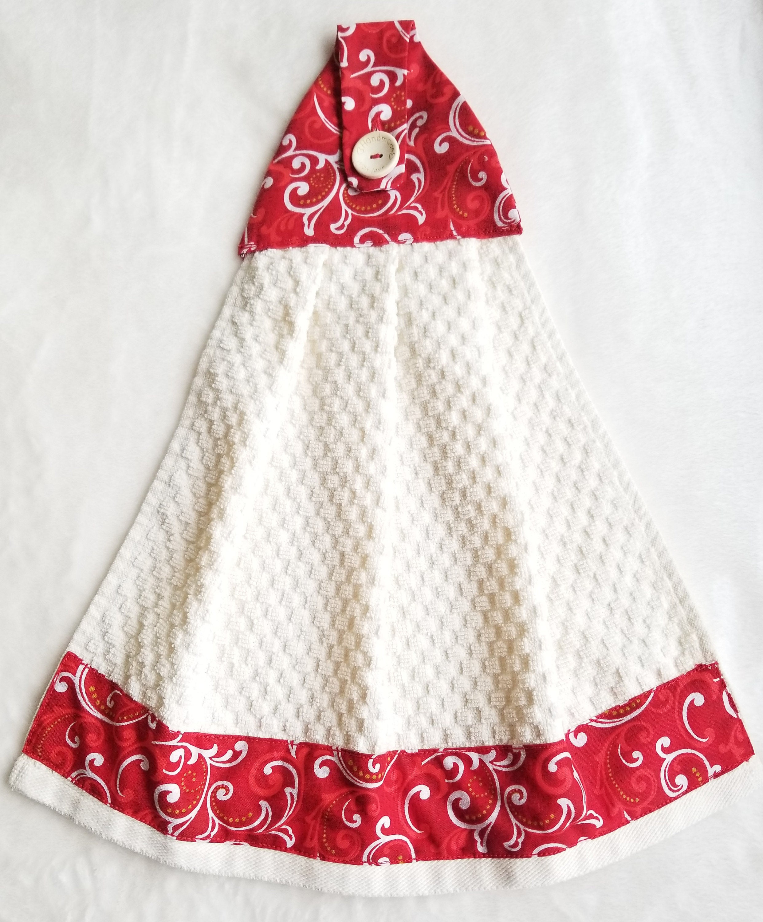 Christmas Hanging Towel Holiday Kitchen Hanging Hand Towel Etsy Ireland