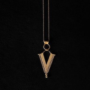 Collar mítico / colgante - oro