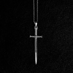Sacred Sword | Pendant Necklace - 925 Silver