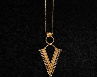 Mythic | Pendant Necklace - Brass