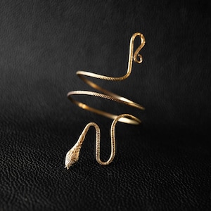 Armadura de serpiente / Brazalete alto - Latón