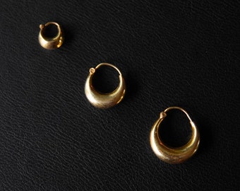 Yasmin | Hoop Earrings - Gold