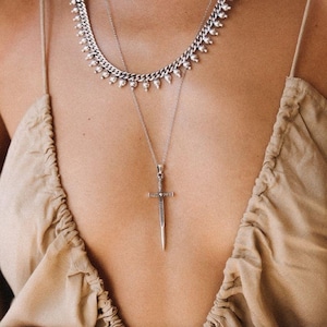 Sacred Sword | Pendant Necklace - 925 Silver