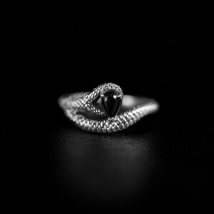 Anillo de serpentina/serpiente - Plata 925