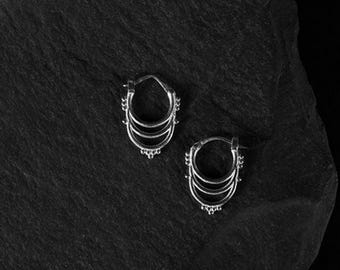 Light Codes | Hoop Earrings – 925 Silver