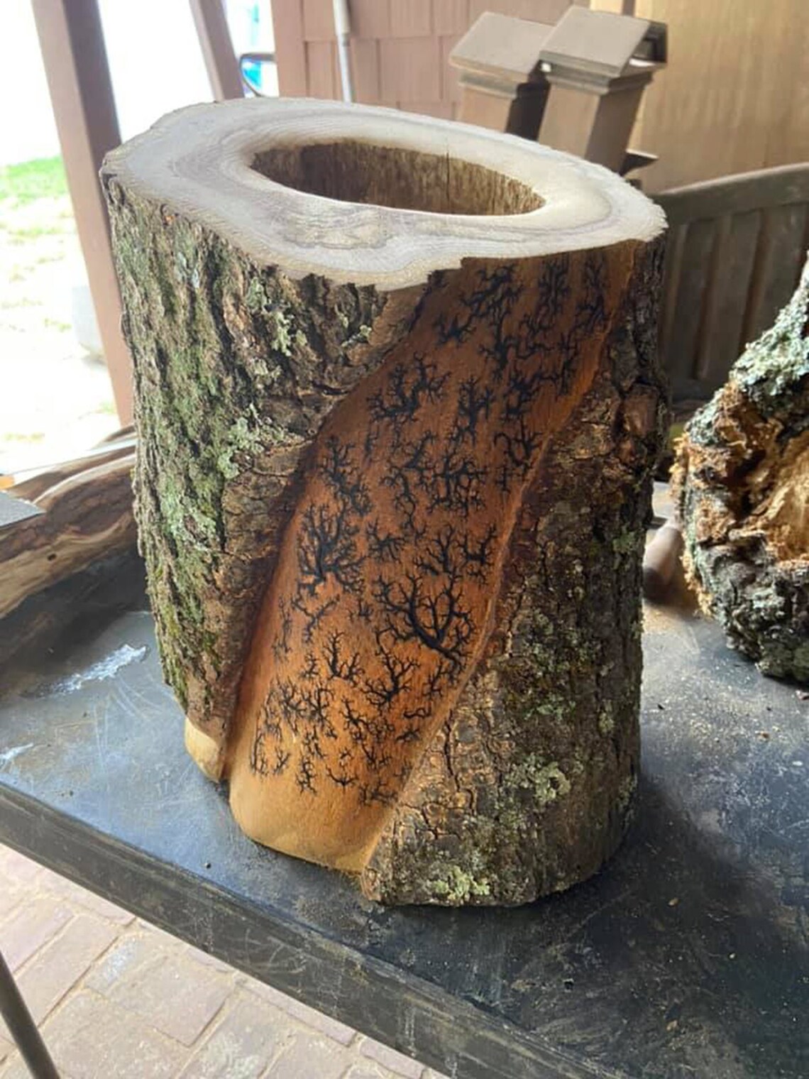 Lichtenberg Art Wood Burner Fractal Burner Wood Burning Etsy